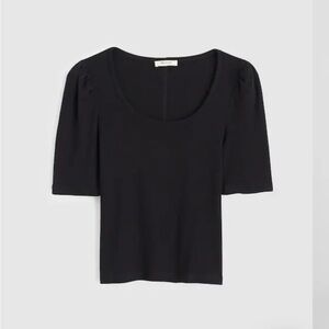 NWT Madewell Puff Sleeve T-Shirt